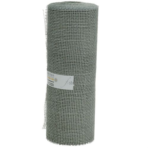 Product Table runner jute ribbon blue gray 30cm 10m