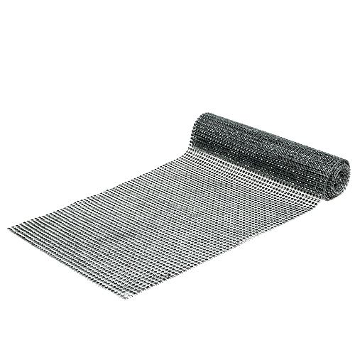 Floristik24 Table runner with sequins silver W25cm L228cm