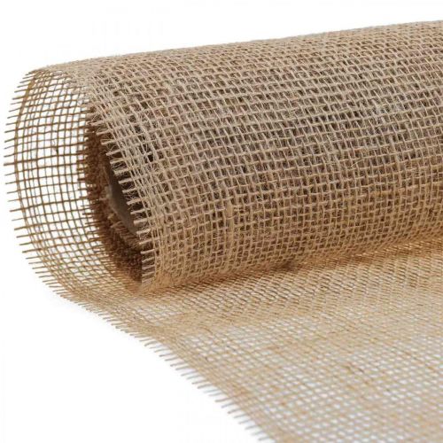 Table runner jute jute tape table tape nature W30cm L5m