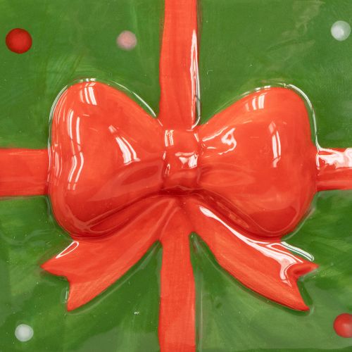 Product Ceramic Christmas decoration planter gift design with cute feet