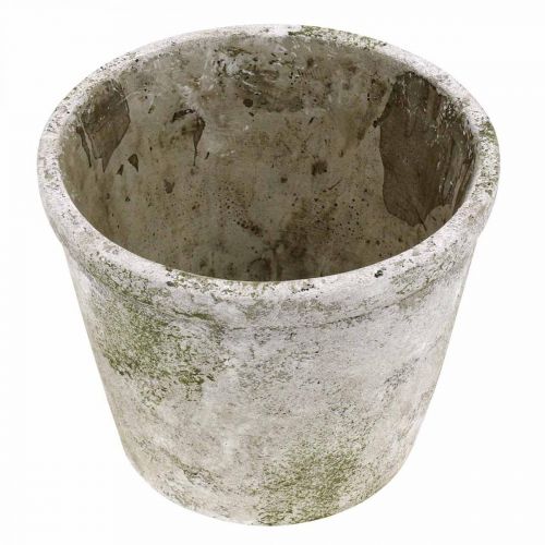 Floristik24 Flowerpot antique look planter with patina concrete Ø17.5cm H14cm