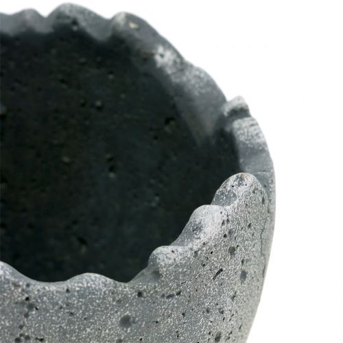 Floristik24 Plant pot egg shell Ø12cm H11.5cm 6pcs