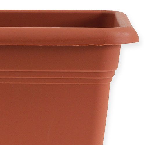Floristik24 Flower pot "Nora" 14cm x 14cm H11cm terracotta, 1p