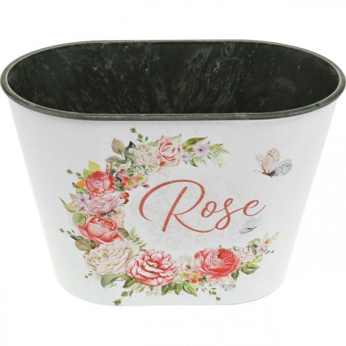 Product Planter, decorative pot roses, flower bowl L19cm H12.5cm
