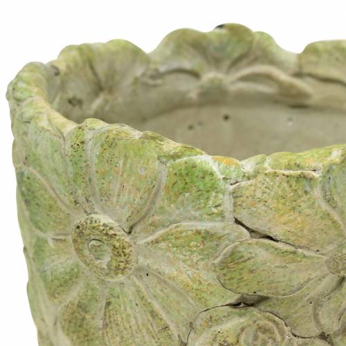 Floristik24 Plant pot green Ø15.5cm H15cm