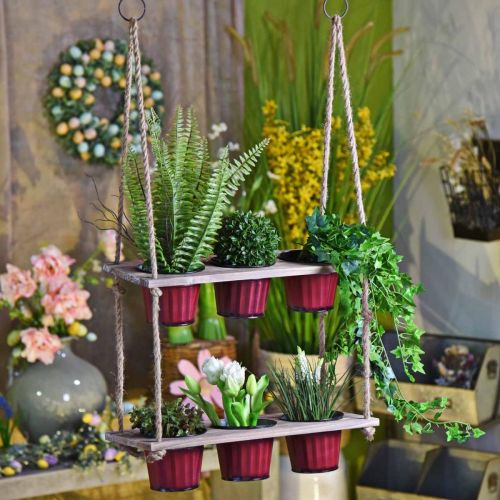 Floristik24 Flowerpot holder hanging rustic hanging basket 50.5×20×100cm
