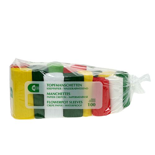 Product Pot cuff crepe as a set 95/115/135mm 150pcs