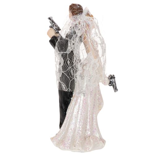 Cake topper bride and groom 15.5cm | Floristik24.ie