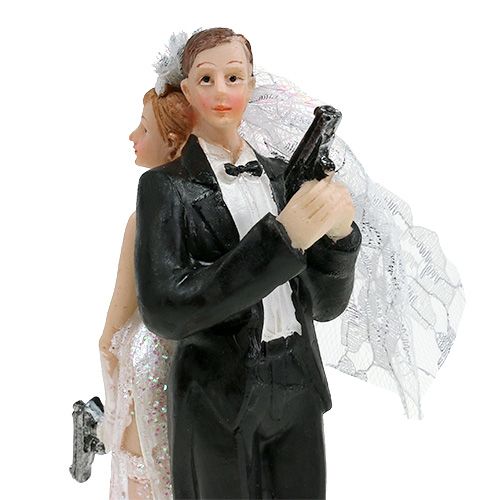 Product Cake figure bridal couple 15.5cm