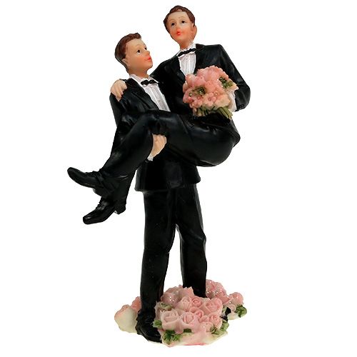 Floristik24 Cake figure male couple 13.5cm