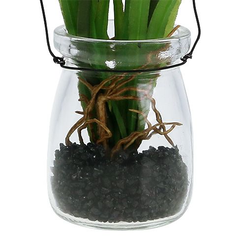 Product Grape hyacinth artificial pink in a glass 16cm