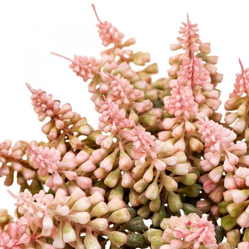 Floristik24 Grape hyacinth artificial hyacinth pink 28cm 12pcs in bunch