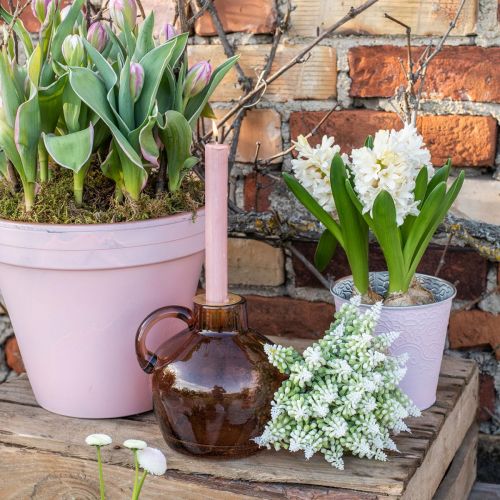 Product Grape hyacinth artificial hyacinth white 28cm 12pcs in bunch