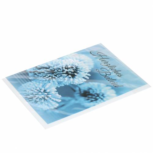 Product Mourning card "Heartfelt condolences" with envelope 1 pc