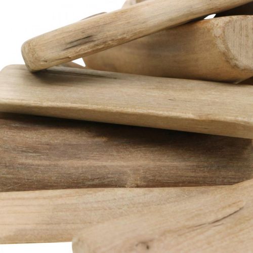 Floristik24 Driftwood nature, maritime decoration wood L8cm 250g
