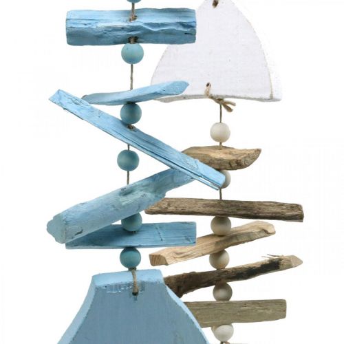 Floristik24 Driftwood Fish Maritime Decoration for Hanging 30cm Set of 2