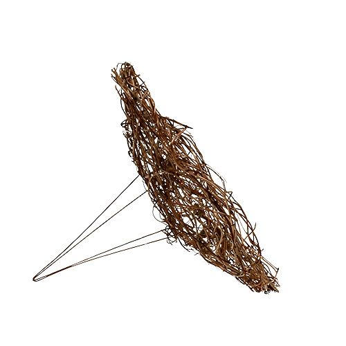 Floristik24 Funnel sleeve vine Ø30cm natural 8pcs