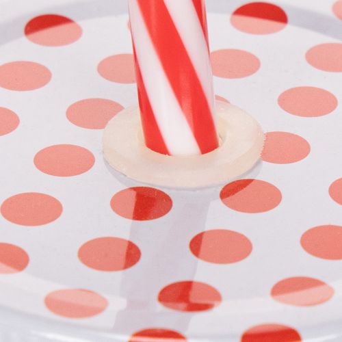 Drinking glass with lid &amp; handle Ø7cm H13.5cm | Floristik24.ie