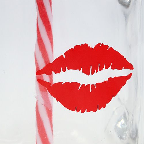 Product Drinking glass with lid & handle Ø7cm H13.5cm