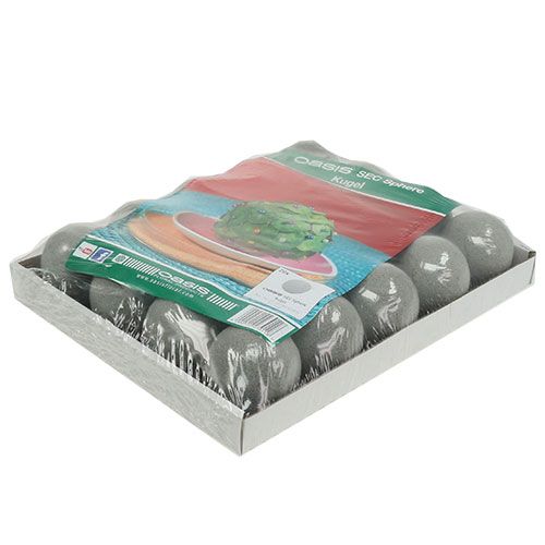 Product Floral Foam Ball Dry Floral Foam Grey Ø7cm 20 pcs