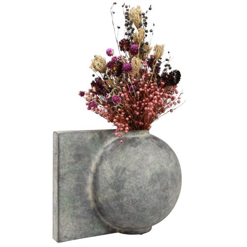Dried flowers purple clover strawflowers flax dill 35cm 150g