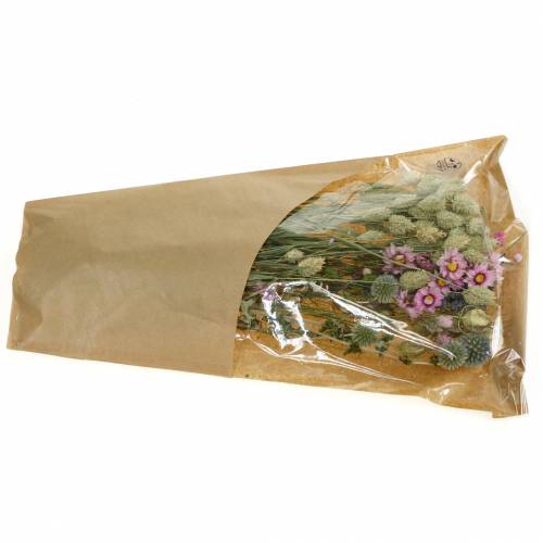 Floristik24 Wild grass bouquet with straw flowers dry flowers 70g