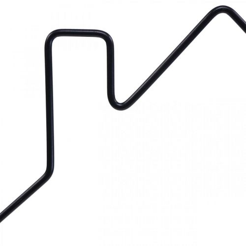 Floristik24 Flower stand for dried flowers House Wood, metall 34.5×24.5cm