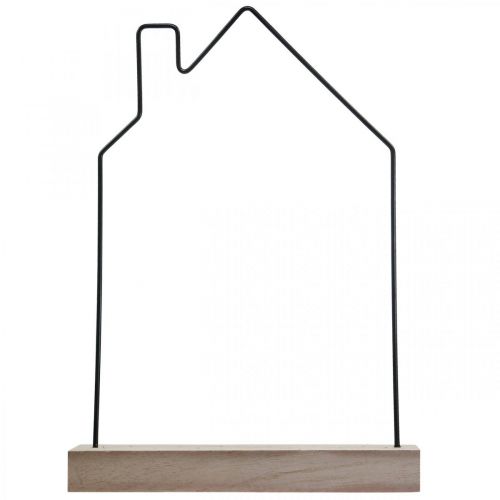 Floristik24 Flower stand for dried flowers House Wood, metall 34.5×24.5cm