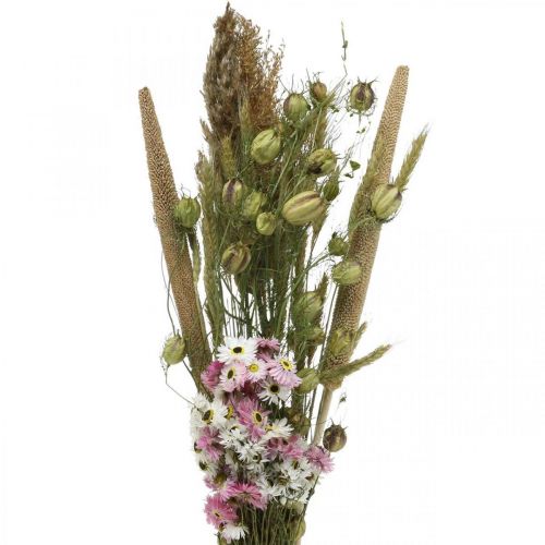 Product Bouquet of dried flowers pink, white bouquet of dried flowers H60-65cm