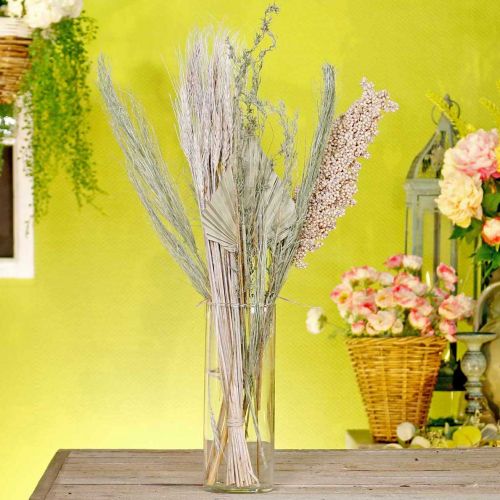 Floristik24 Dried flowers exotic white-nature mix, dry flora mix