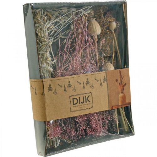 Floristik24 Dried Flowers Box White-Pink Mix Dried Flowers Set