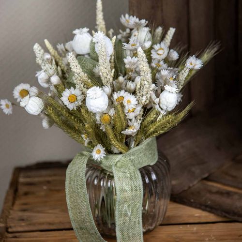 Floristik24 Bouquet of dried flowers straw flowers grain poppy capsule dry grass 50cm