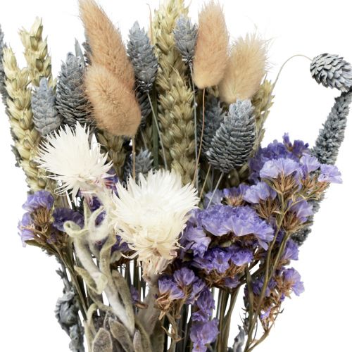 Product Dried flower bouquet straw flowers beach lilac purple 30cm