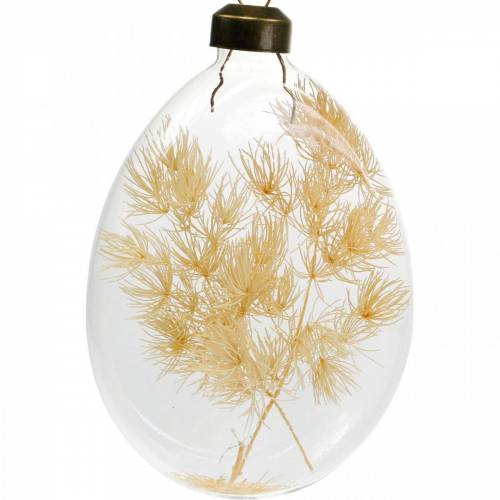 Product Dry grasses in a flacon to hang three-colored dry decoration glass 3pcs