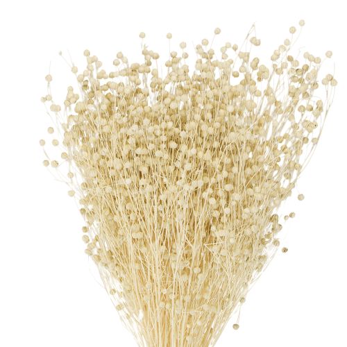 Product Dried grass flax dried natural bleached 50-55cm 180g