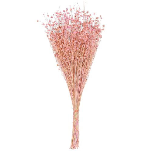 Product Dried Flax Grass Decoration Light Pink 50-55cm 80g Table Decoration