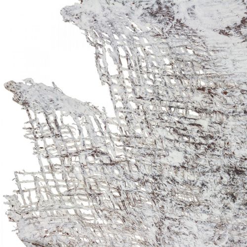 Dried Plant Deco Palm Fibers White Washed 250g