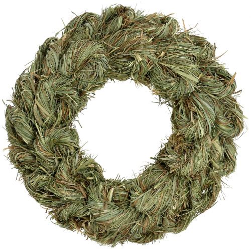 Door wreath, hay wreath nature Ø30cm 1pc