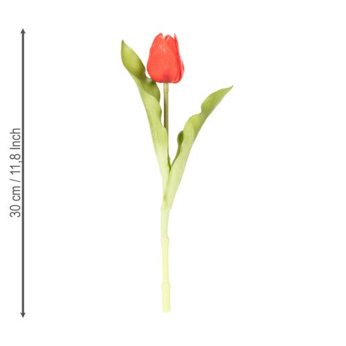 Product Artificial Tulips, Rustic Spring Decoration for any Table Vase, 30cm, 7 Pieces