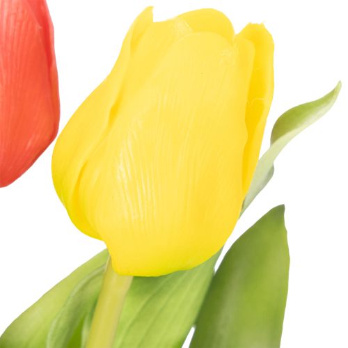 Product Artificial Tulips, Rustic Spring Decoration for any Table Vase, 30cm, 7 Pieces