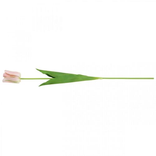 Product Tulip artificial pink stem flower H67cm