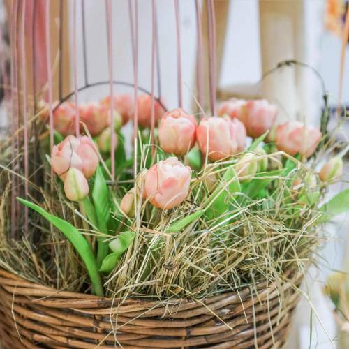 Product Tulip Bunch Real Touch Artificial Flowers Artificial Tulips Pink