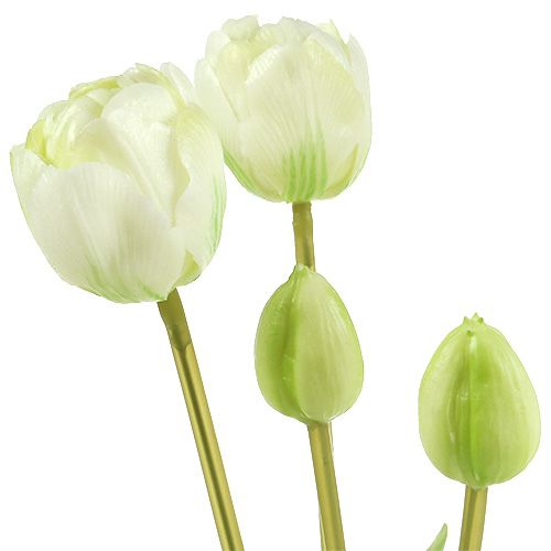 Product Tulips cream Real-Touch flower decoration L43.5cm 5pcs