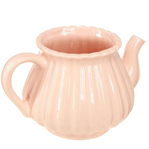 Product Planter Ceramic Decoration Teapot Orange Yellow 19.5×13.5×11cm 2 pcs