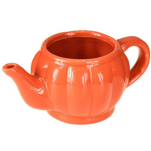 Product Planter ceramic teapot orange assorted 15×9×6.5cm 2 pcs