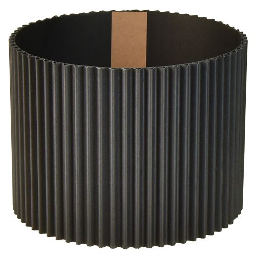 Planter Paper Flowerpot Black Ø19cm H14cm 3 pcs