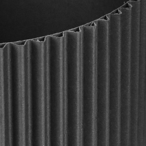 Product Planter Paper Flowerpot Black Ø19cm H14cm 3 pcs