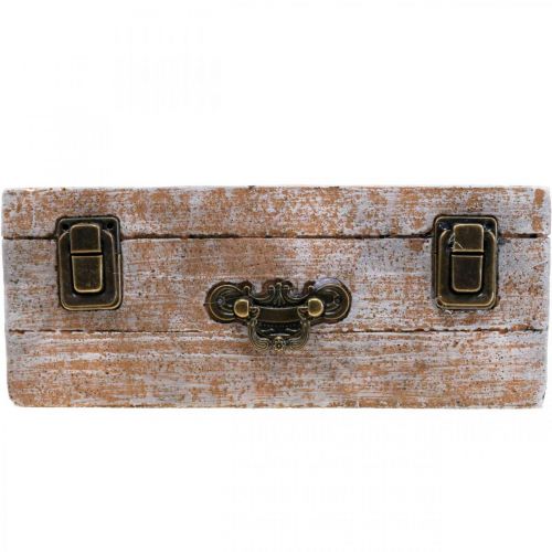 Floristik24 Planter drawer concrete antique wood look 22.5x13x9cm
