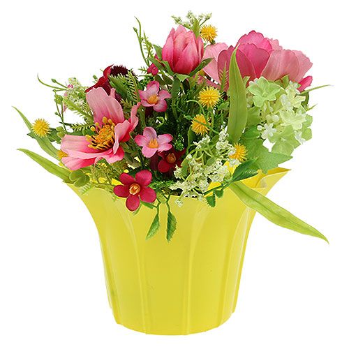 Product Planter plastic colorful assorted Ø12cm 10 pcs