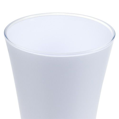 Product Vase &quot;Fizzy&quot; Ø16cm H27cm white, 1pc